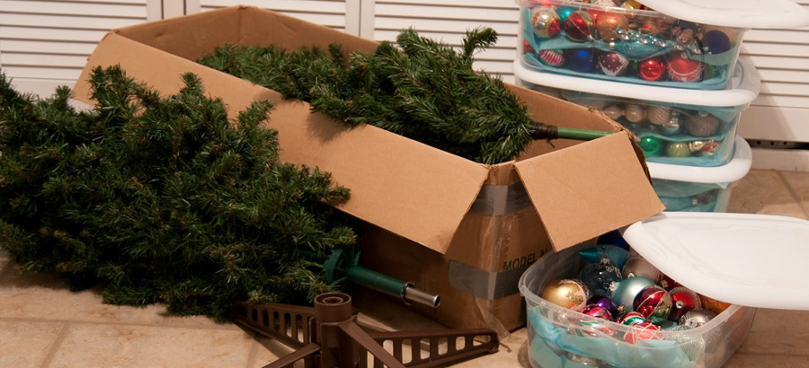 Top tips for storing your Christmas decorations