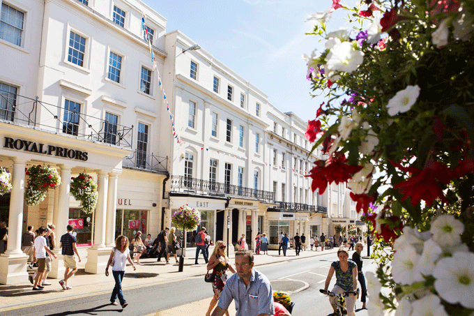 The Parade in Royal Leamington Spa