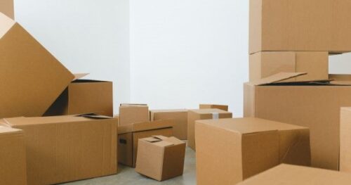 Image of cardboard boxes