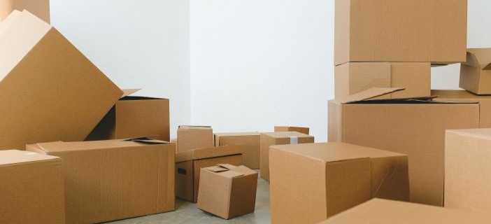 Image of cardboard boxes